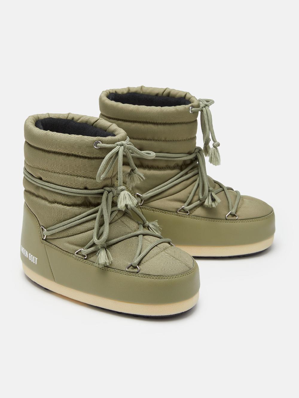 Moon Boot EVX LIGHT LOW NYLON KAKI In Vendita