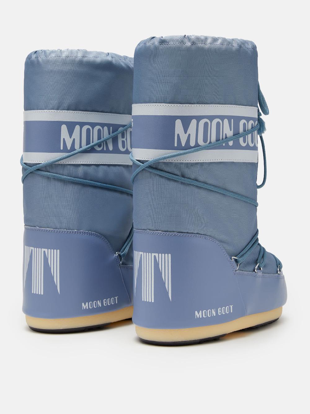 Moon Boot ICON NYLON GRIGIO Offerte