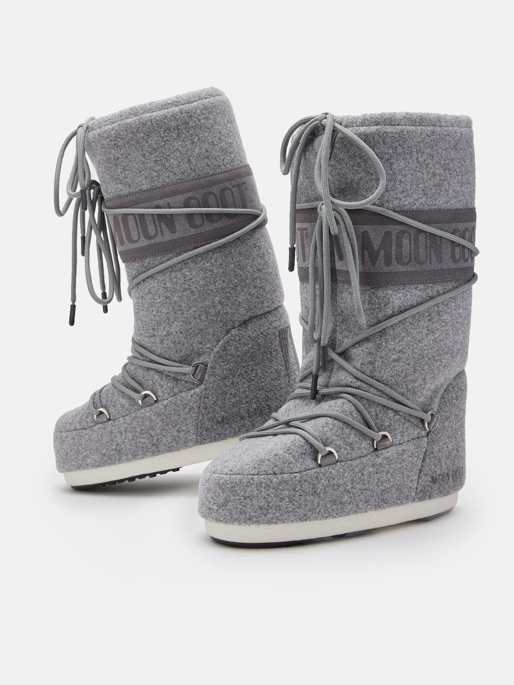 Moon Boot ICON FELT GRIGIO I Più Venduti