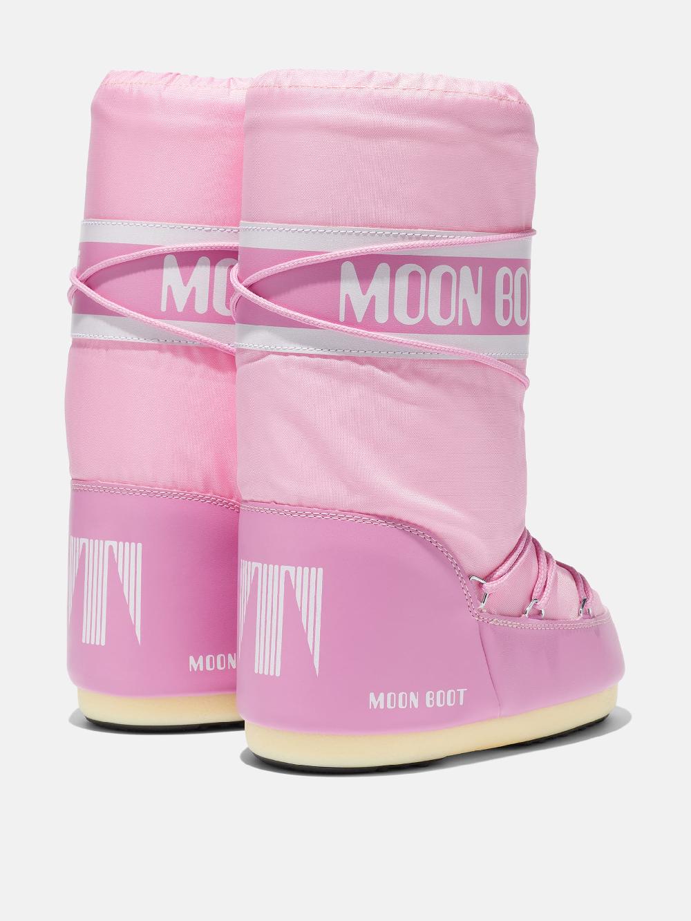 Moon Boot ICON ROSA IN NYLON Nuovo