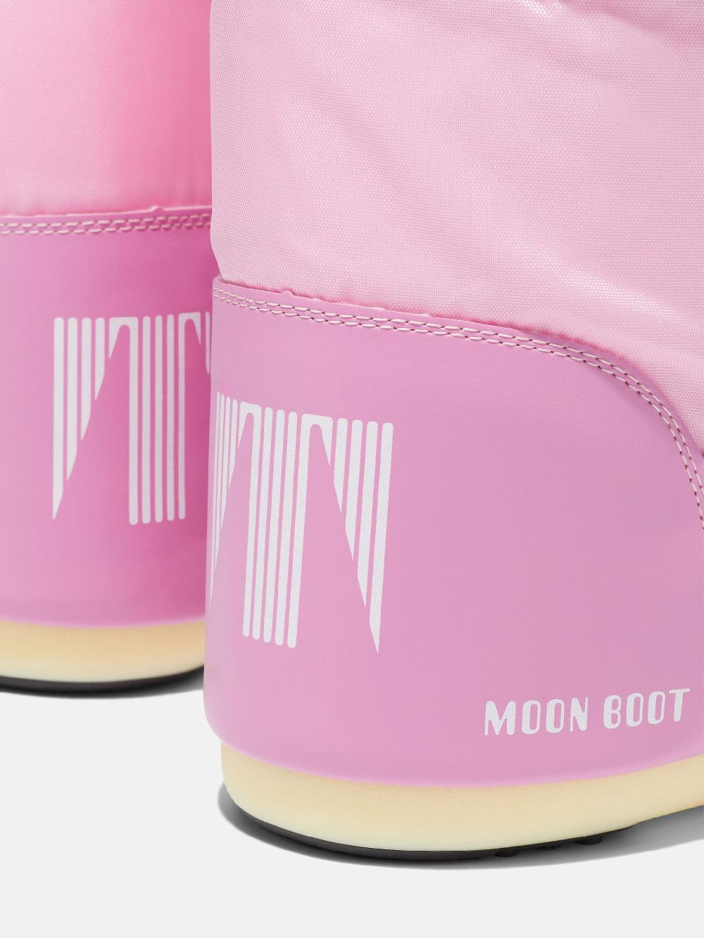 Moon Boot ICON ROSA IN NYLON Nuovo