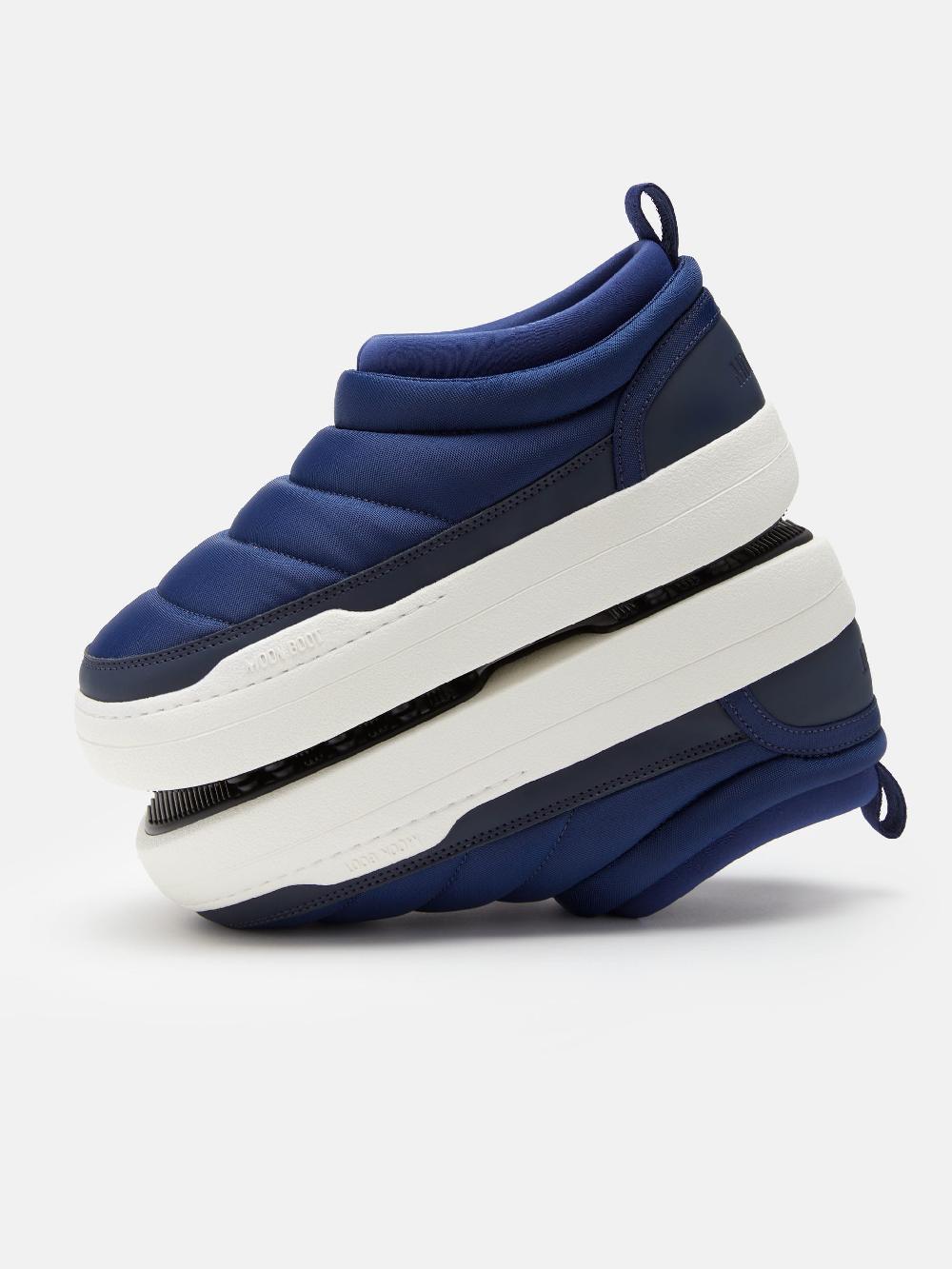 Moon Boot PARK SOFT NYLON BLU Pezzi Unici