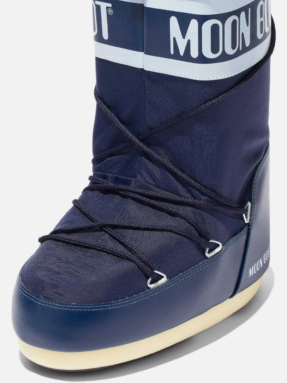 Moon Boot ICON BLU NAVY IN NYLON Qualità Garantita