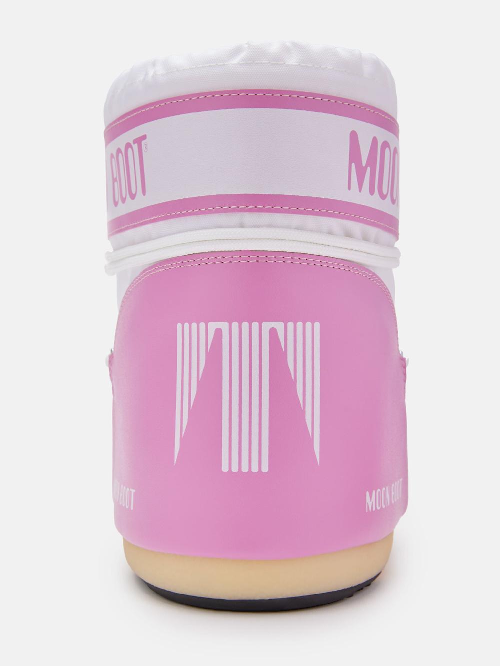 Moon Boot ICON LOW NYLON ROSA Negozi Online