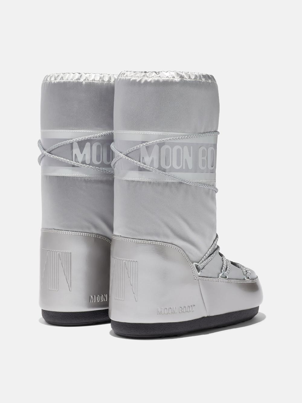 Moon Boot ICON GLANCE ARGENTO IN RASO Convenienza