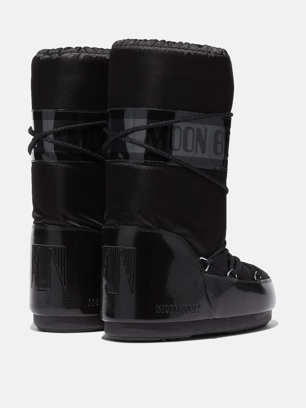 Moon Boot ICON GLANCE NERO IN RASO Offerta