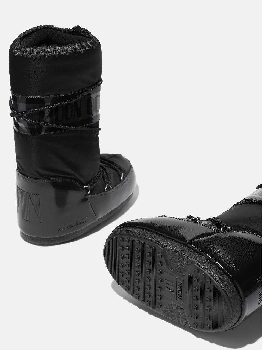 Moon Boot ICON GLANCE NERO IN RASO Offerta
