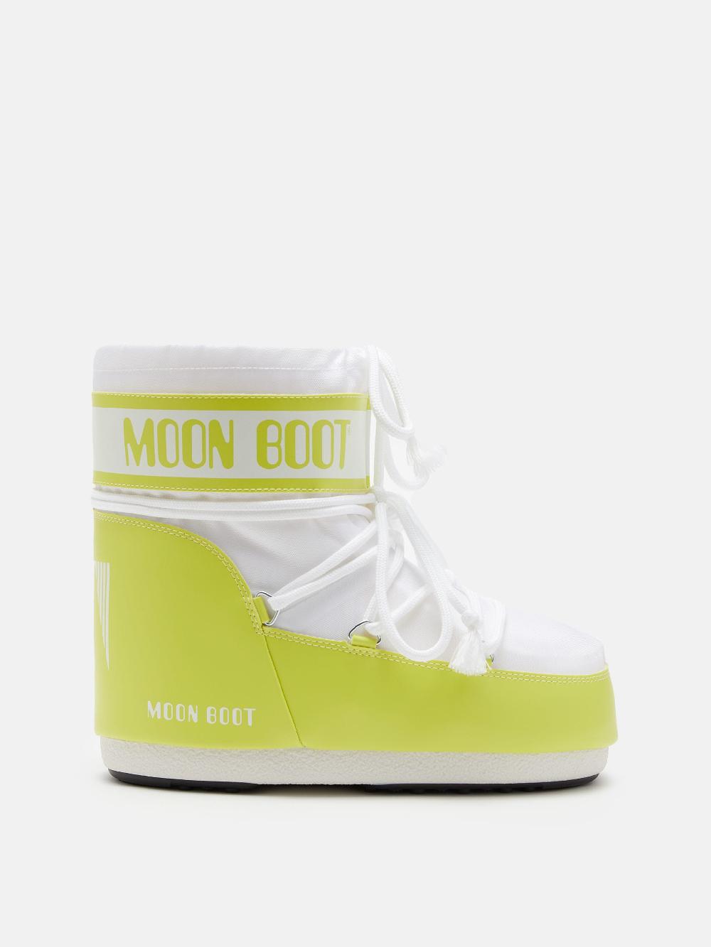 Moon Boot ICON LOW NYLON VERDE LIME Saldi Di Fabbrica