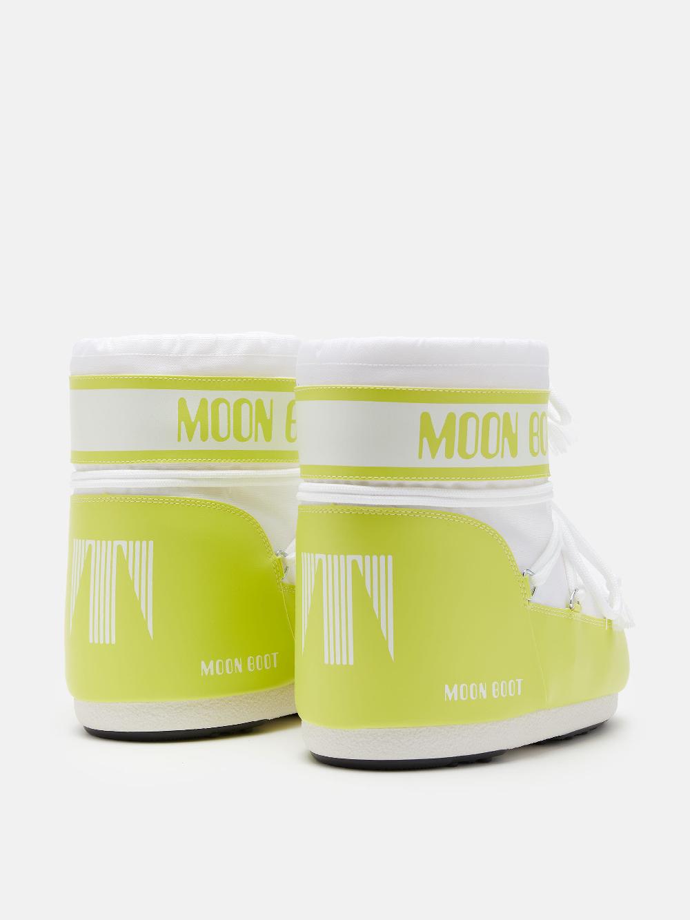 Moon Boot ICON LOW NYLON VERDE LIME Saldi Di Fabbrica