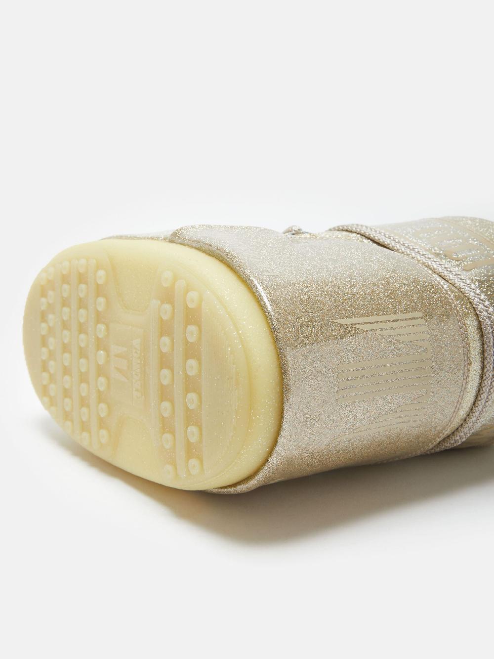 Moon Boot ICON LOW GLITTER ORO Negozio