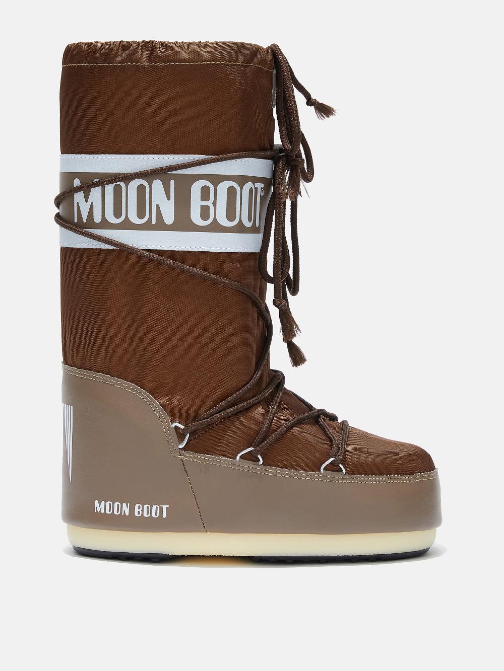 Moon Boot ICON MARRONE IN NYLON Italy