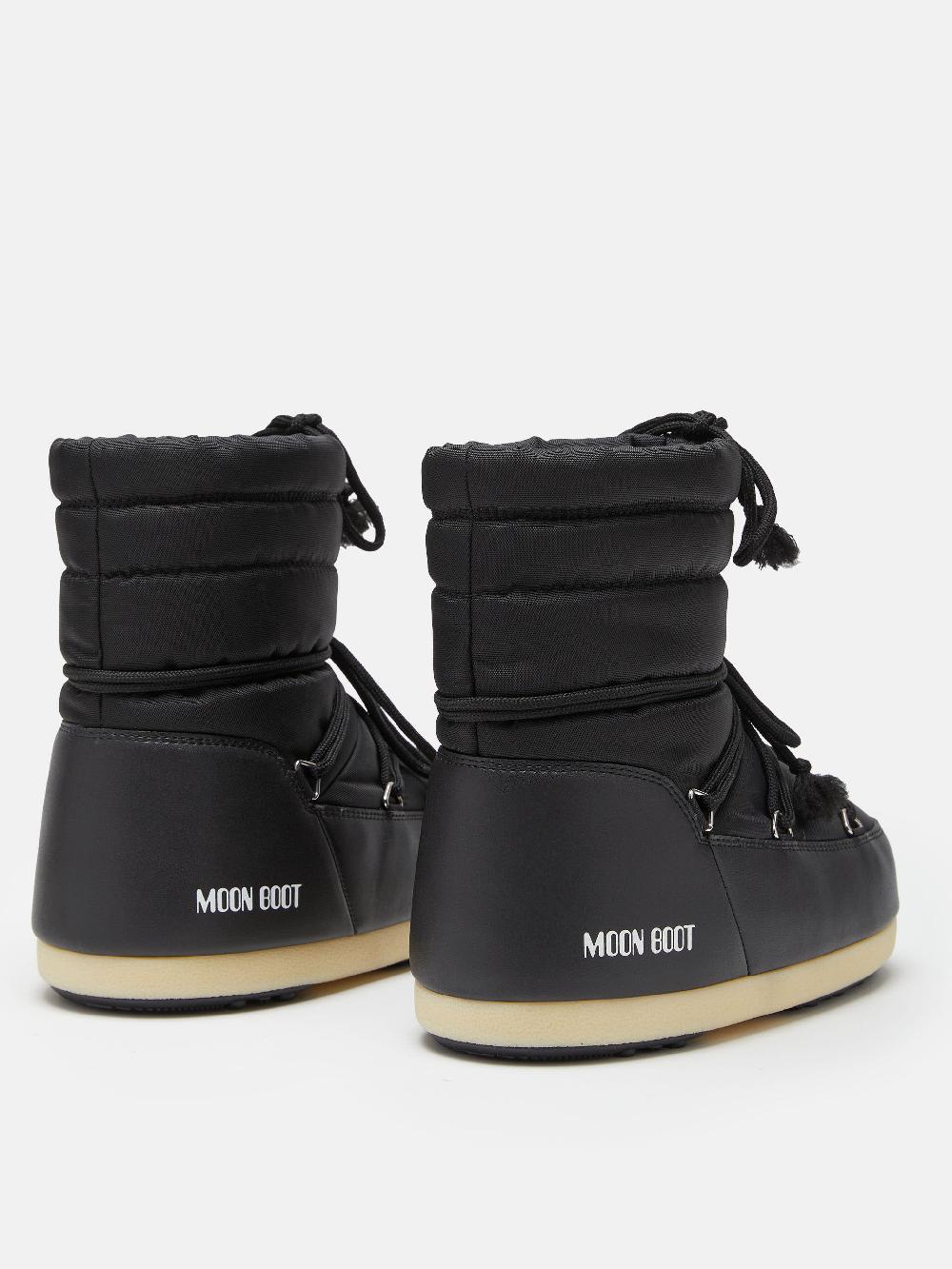 Moon Boot EVX LIGHT LOW NYLON NERO In Linea