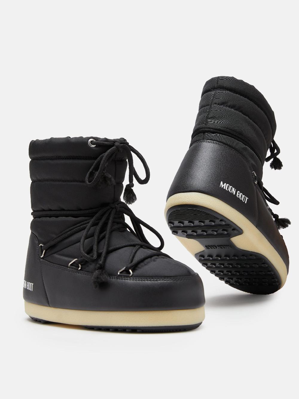 Moon Boot EVX LIGHT LOW NYLON NERO In Linea