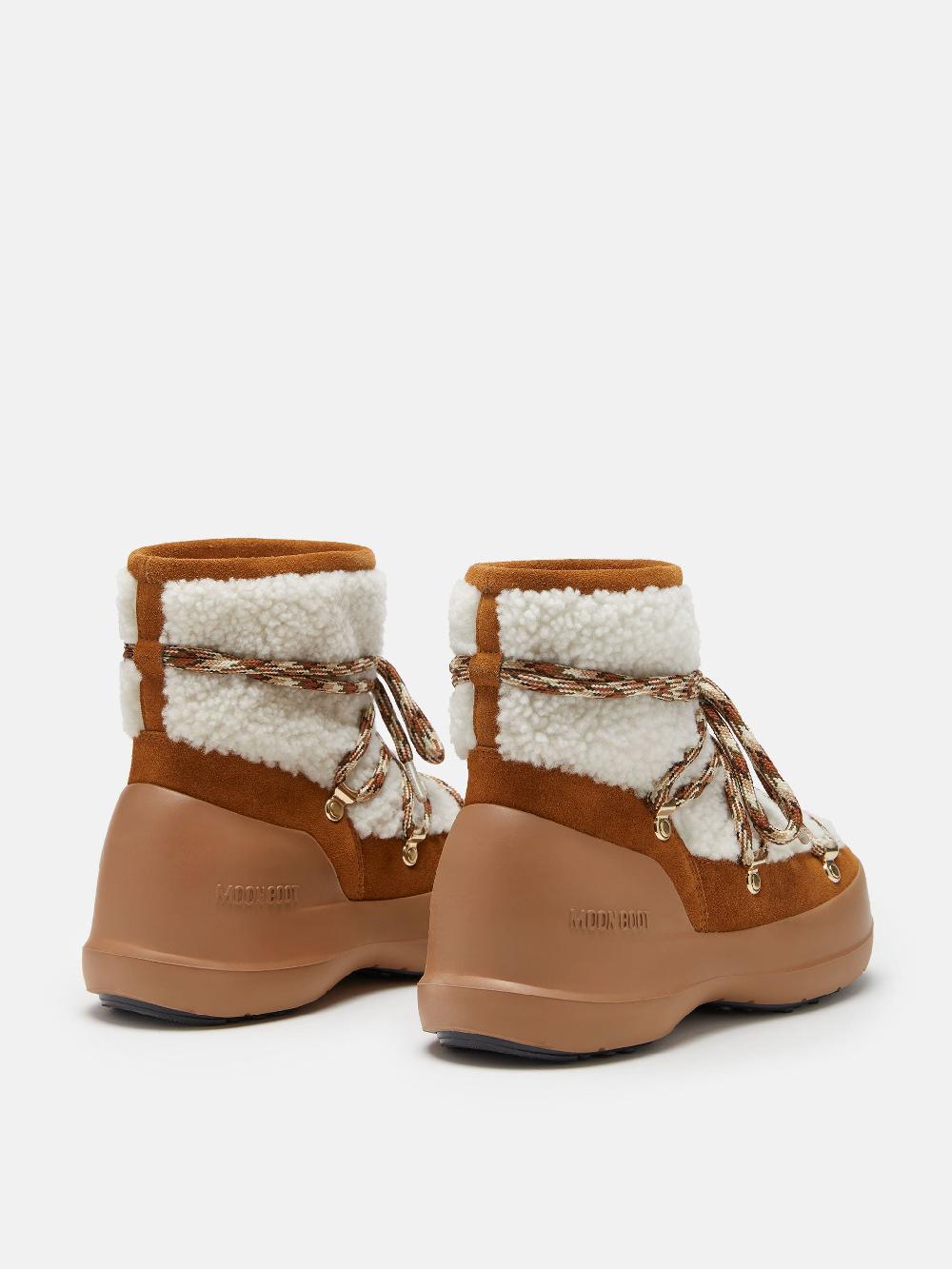 Moon Boot STIVALE LUNA NOCCIOLA IN SHEARLING Pezzi Unici