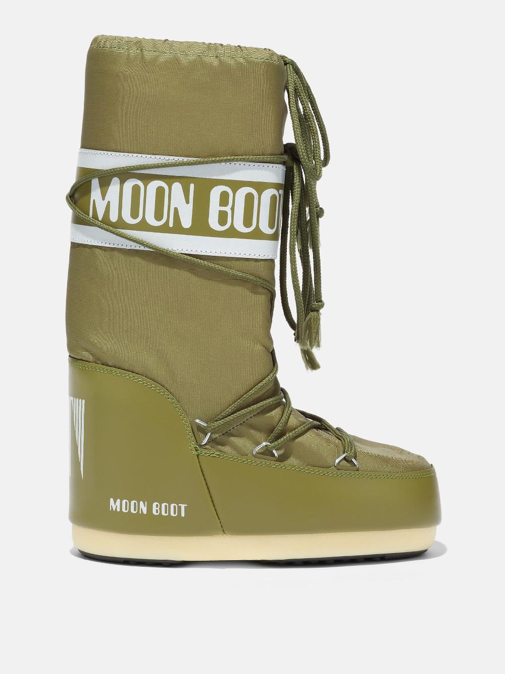 Moon Boot ICON KAKI IN NYLON Shopping Online