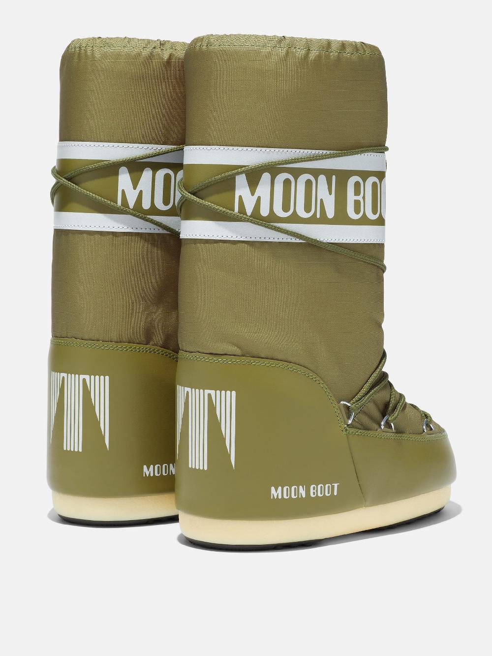 Moon Boot ICON KAKI IN NYLON Shopping Online