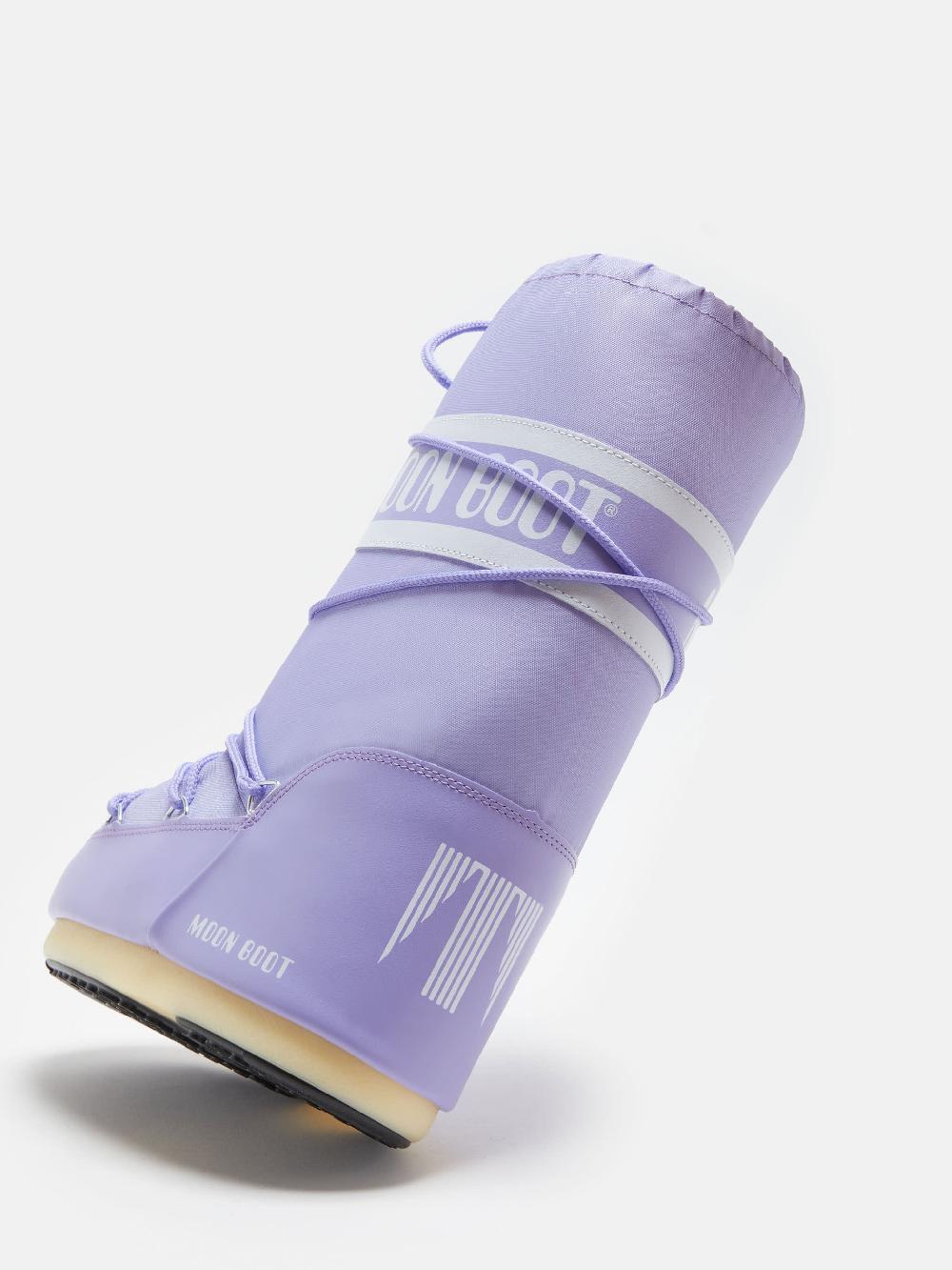 Moon Boot ICON NYLON LILLA Prezzo Ridotto