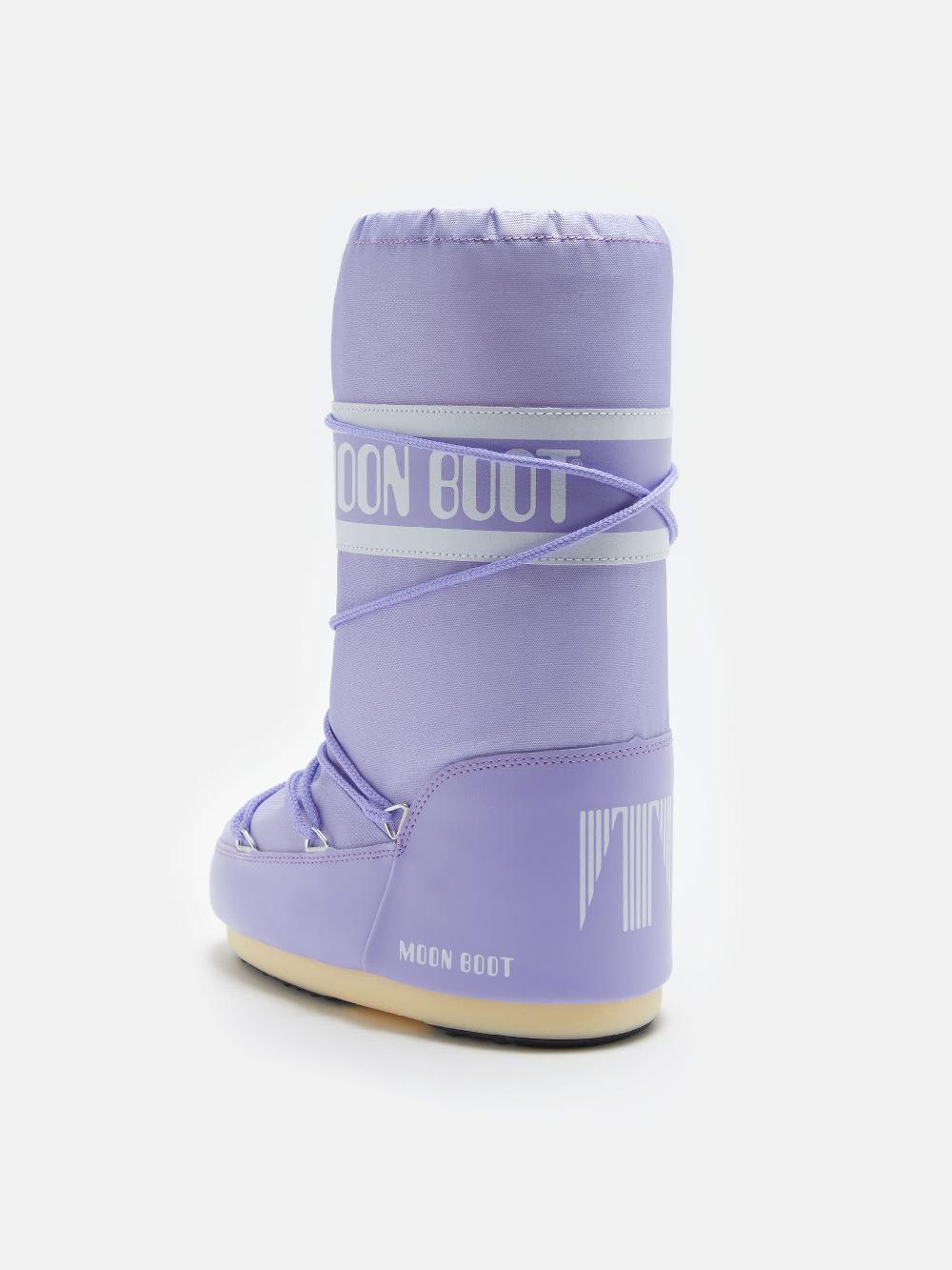 Moon Boot ICON NYLON LILLA Prezzo Ridotto