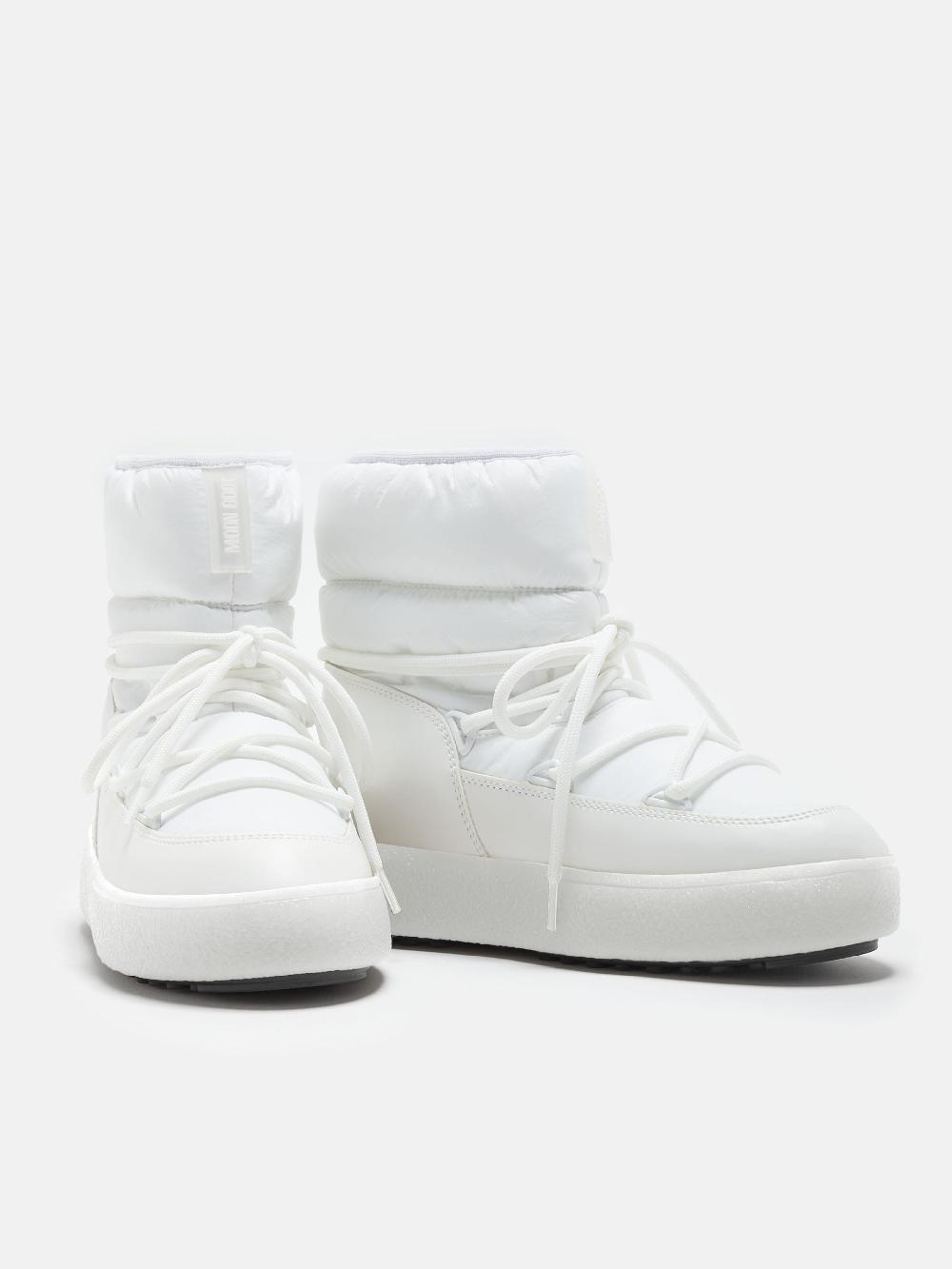 Moon Boot LTRACK LOW NYLON BIANCO Sconto
