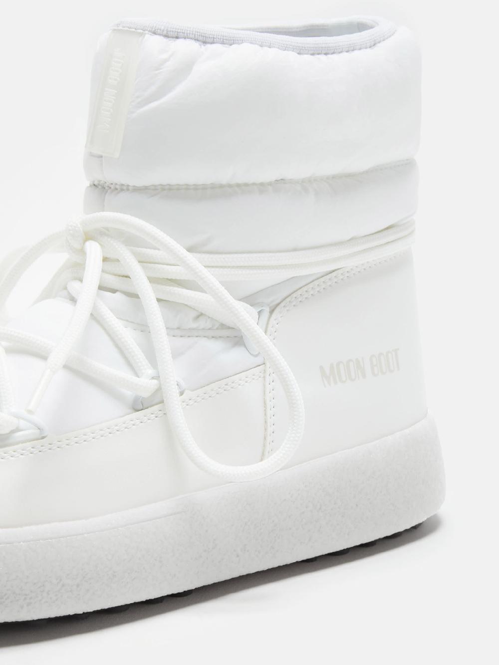 Moon Boot LTRACK LOW NYLON BIANCO Sconto