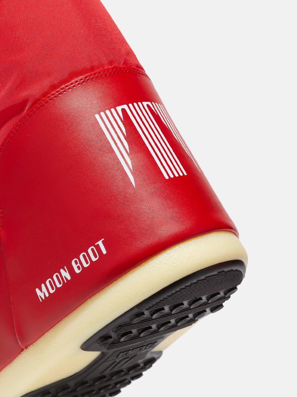 Moon Boot ICON ROSSO IN NYLON Offerte