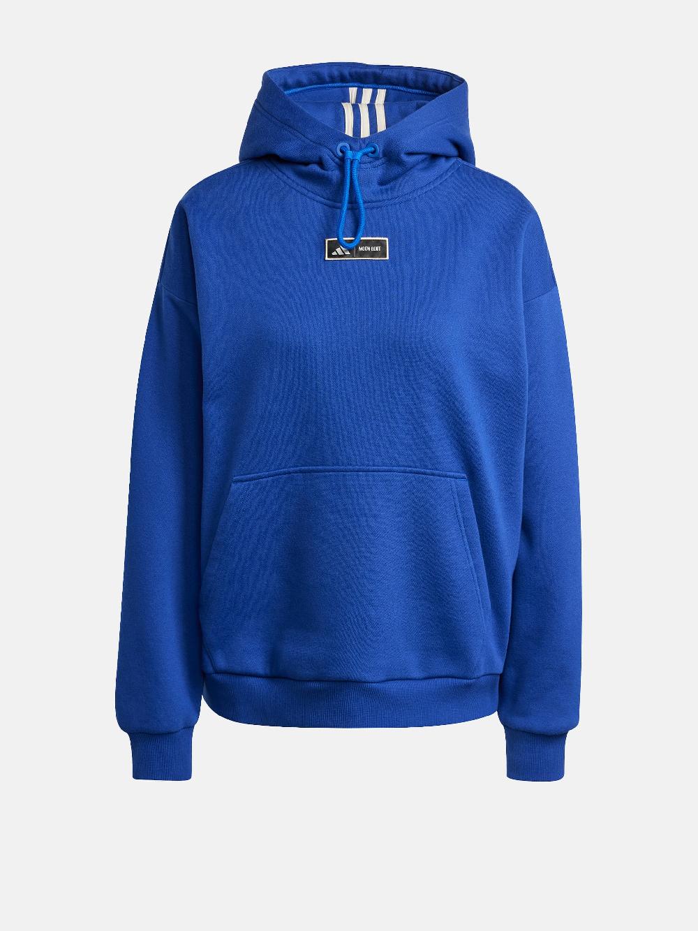 Moon Boot Felpa blu con cappuccio adidas x Moon Boot Vendita Calda