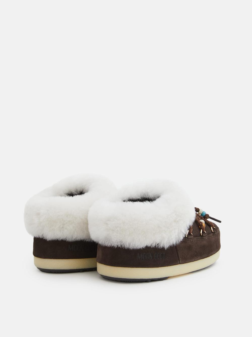 Moon Boot MB EVX MULE SUEDE BEADS Nuovo