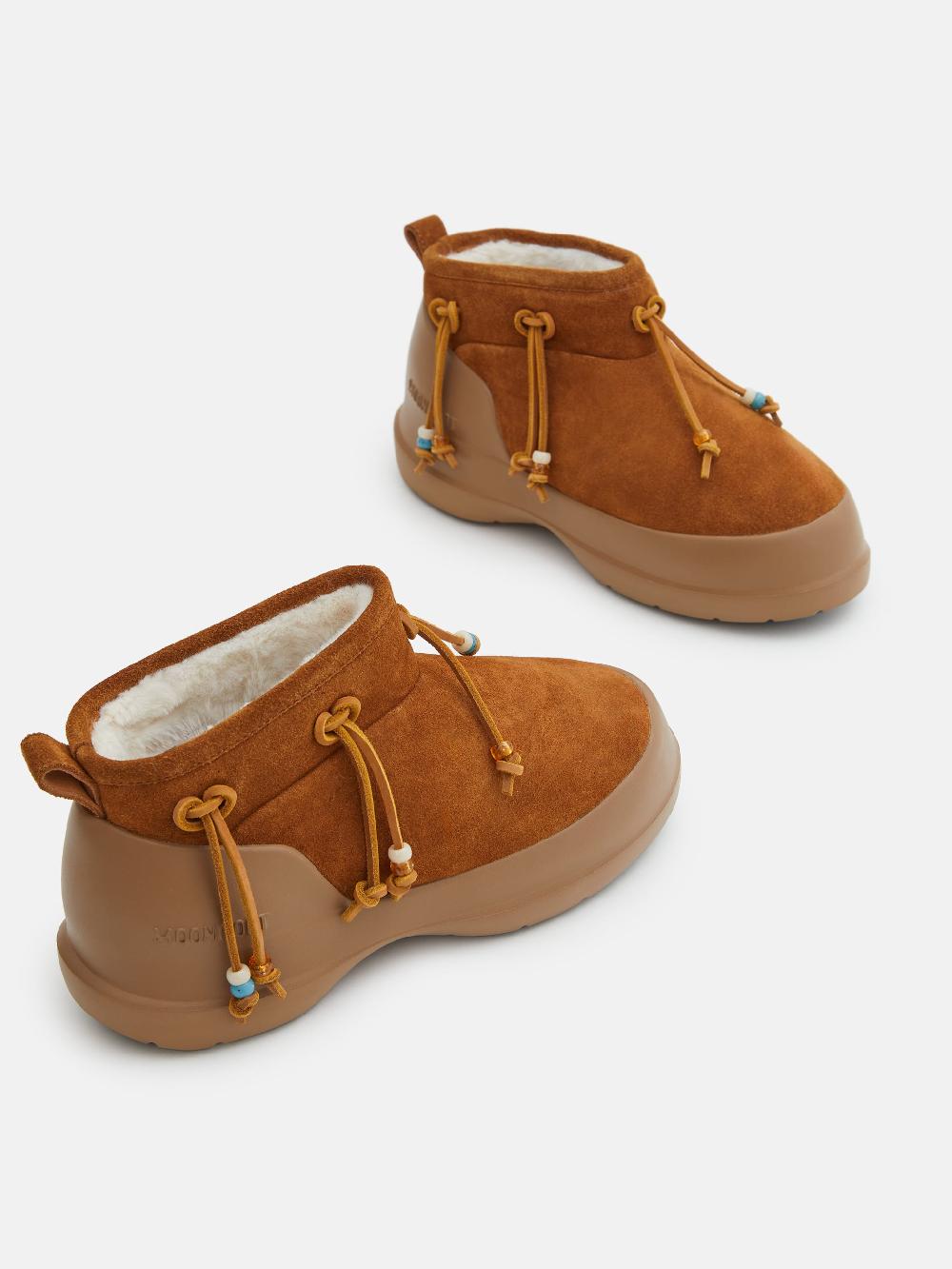Moon Boot MB LUNA LOW SUEDE BEADS Pezzi Unici