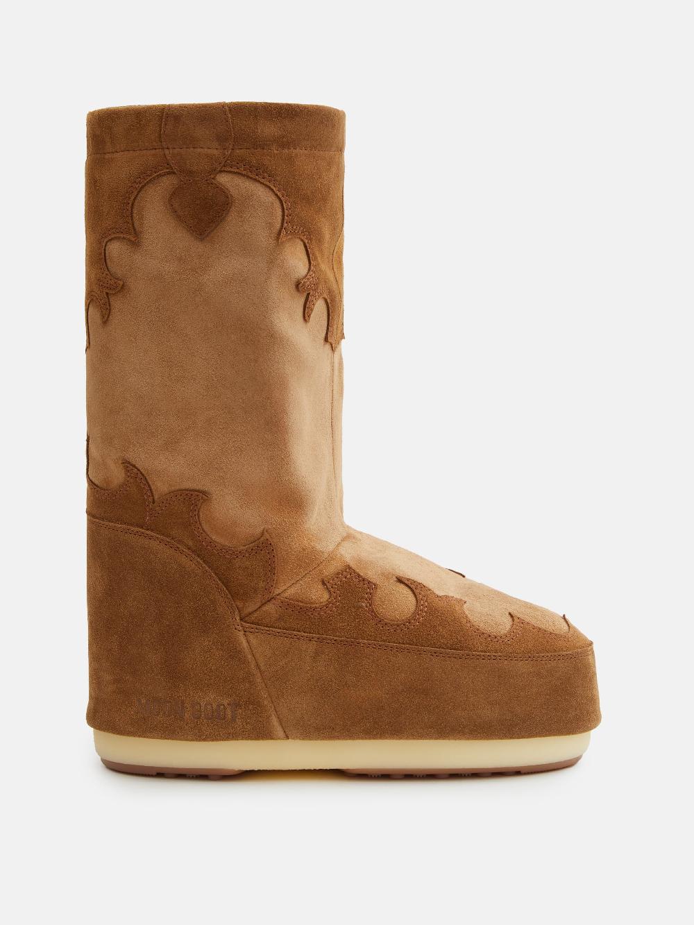 Moon Boot MB ICON SUEDE EMBROIDERY Negozi Online