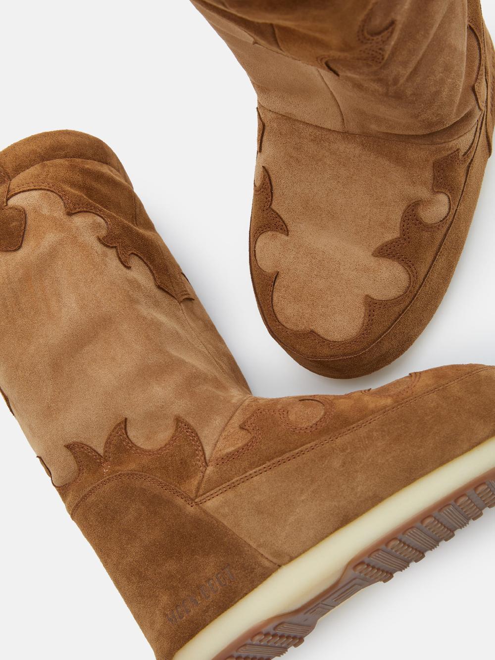 Moon Boot MB ICON SUEDE EMBROIDERY Negozi Online