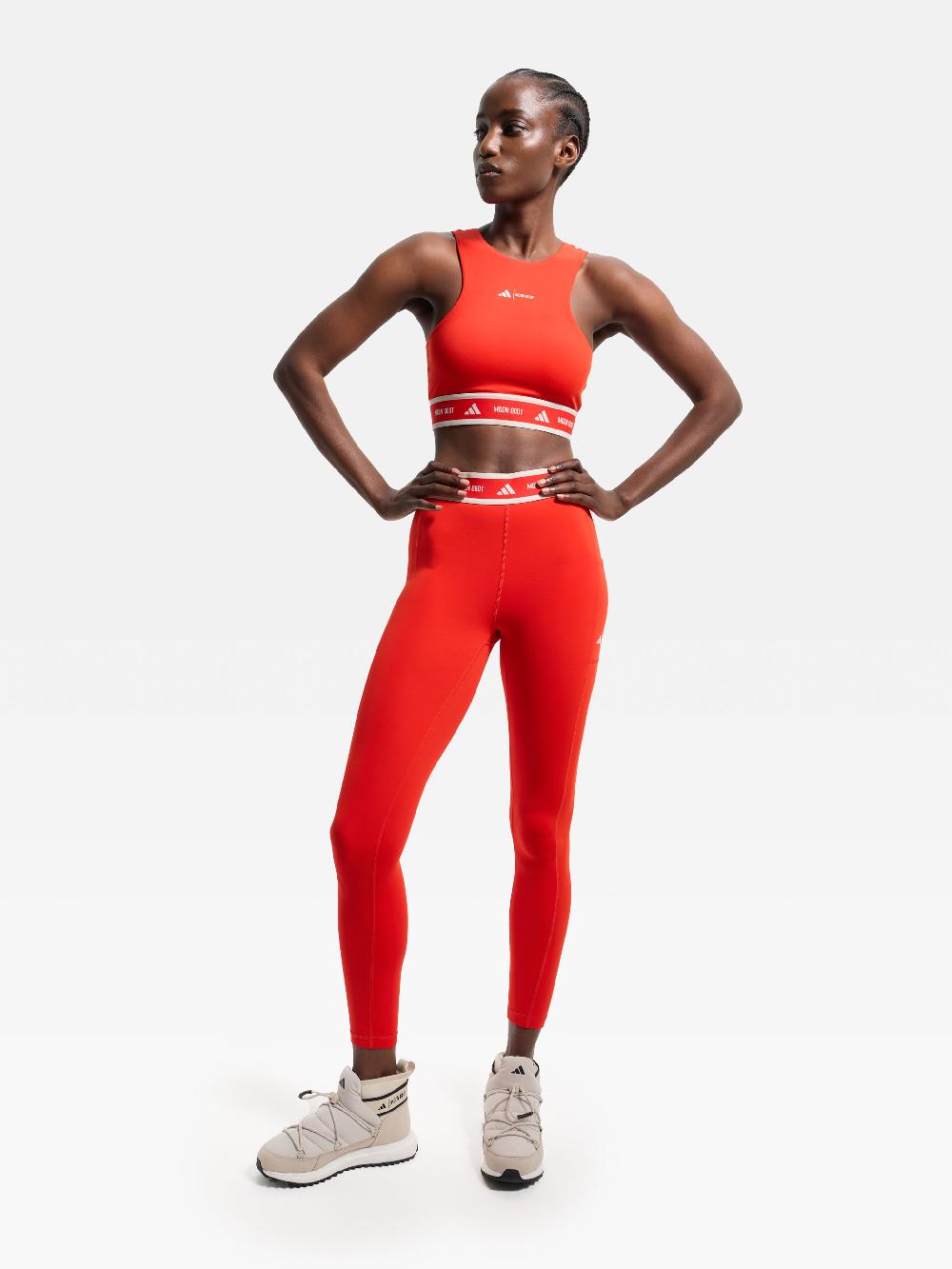 Moon Boot Crop top rosso adidas x Moon Boot Promozione Limitata