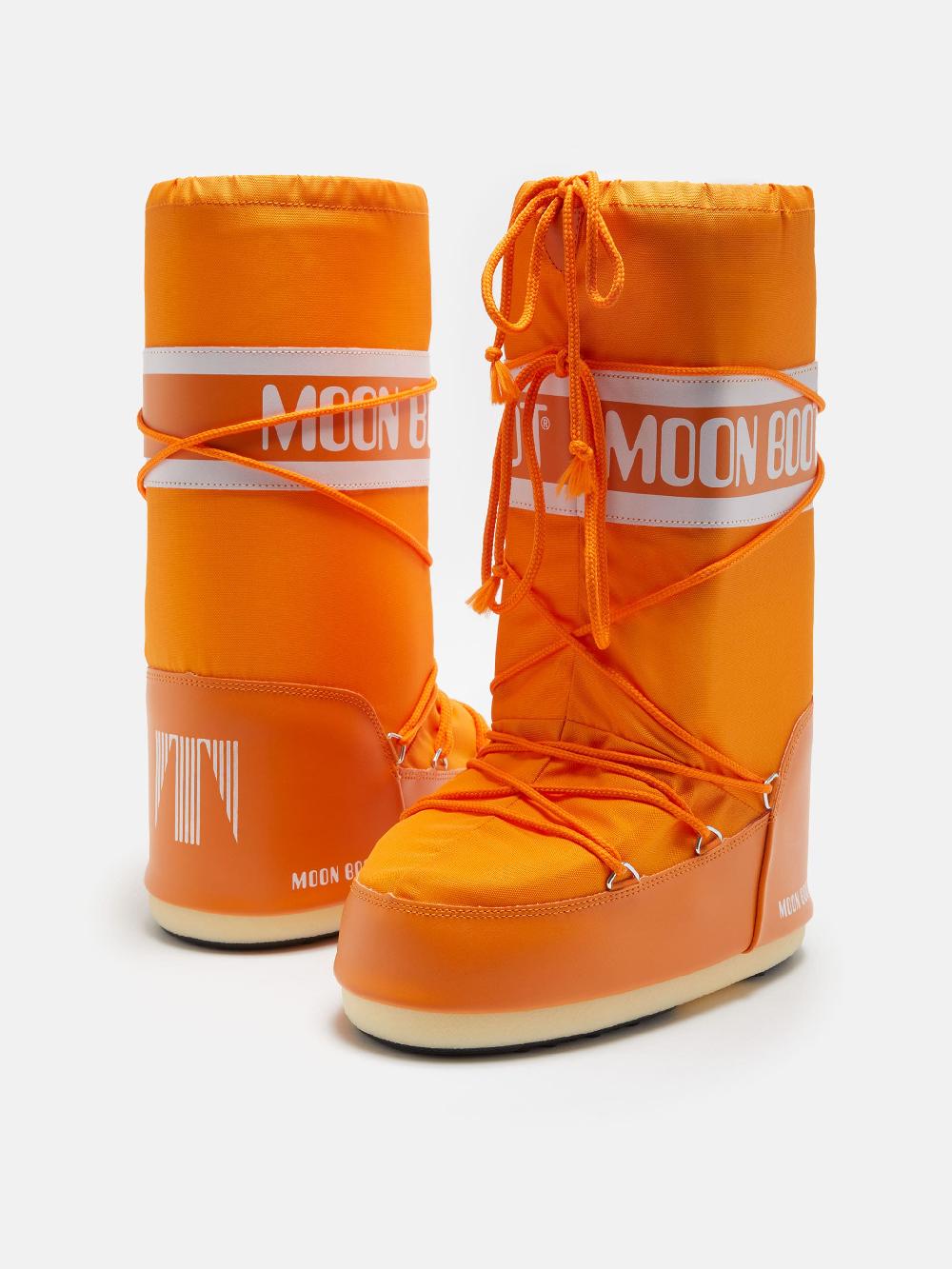 Moon Boot ICON NYLON ARANCIONE Sottocosto