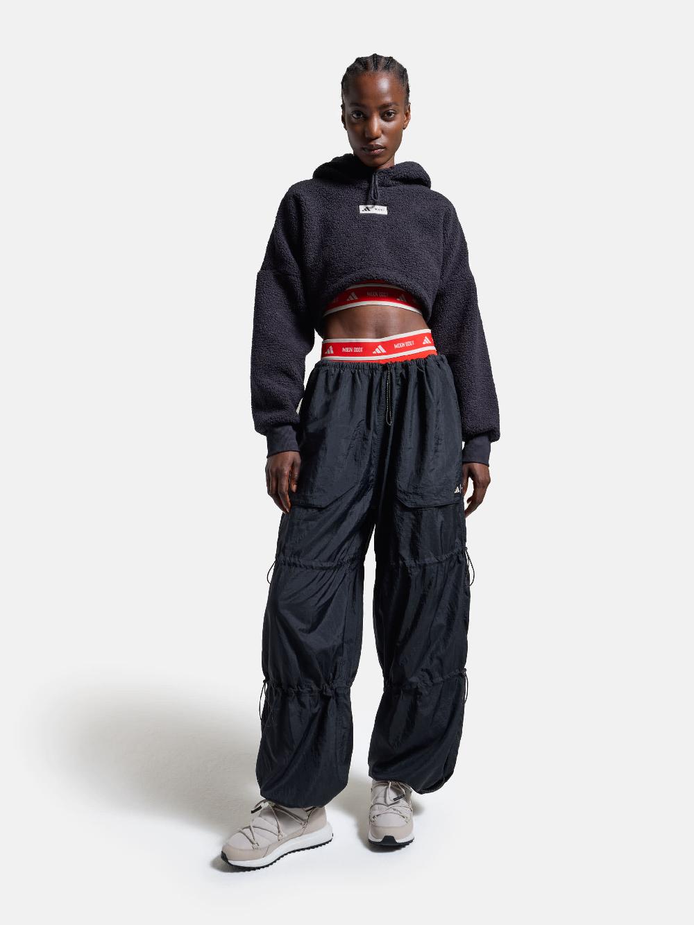 Moon Boot Pantaloni Parachute neri adidas x Moon Boot Offerta