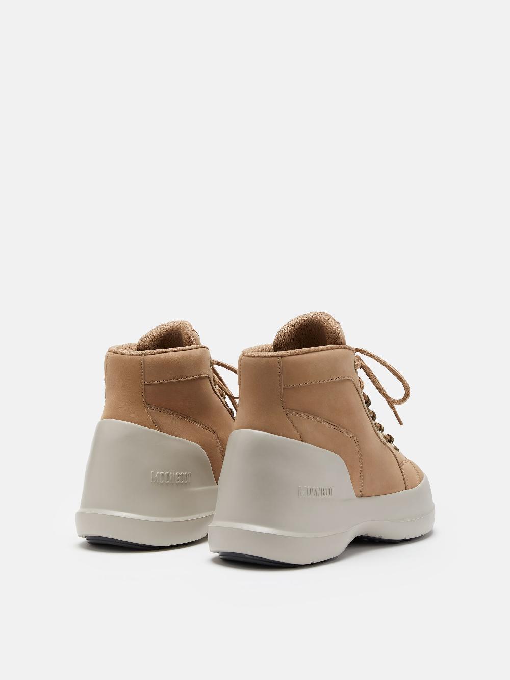 Moon Boot LUNA TREK MID NUBUCK BEIGE Outlet