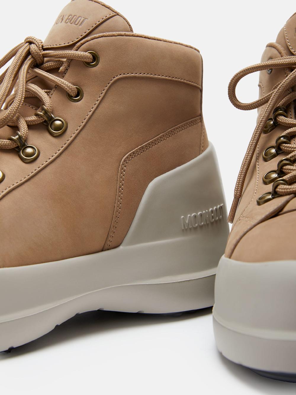 Moon Boot LUNA TREK MID NUBUCK BEIGE Outlet