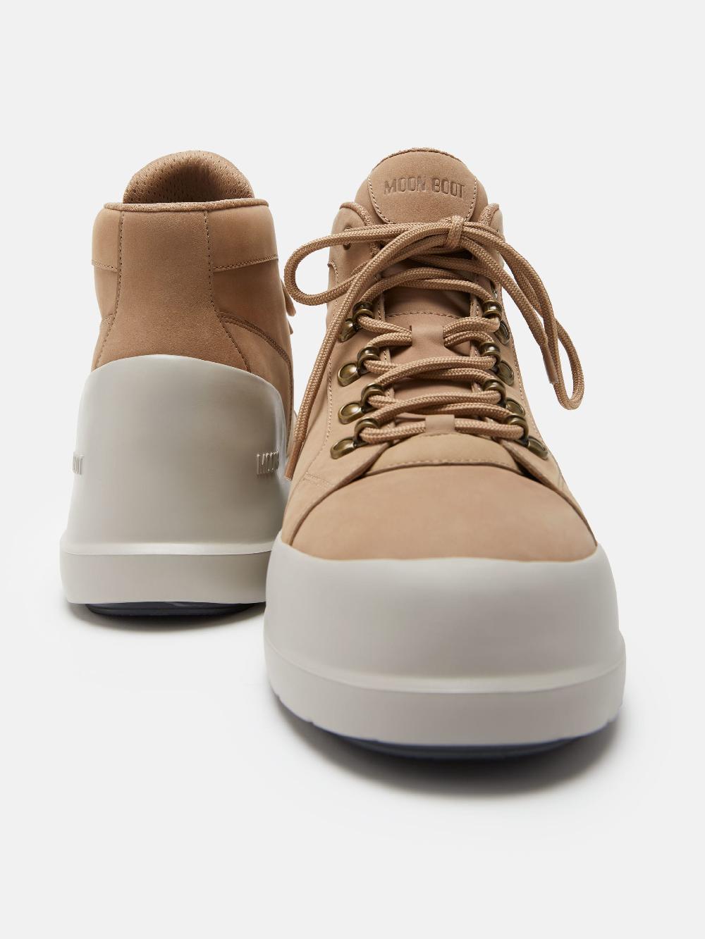 Moon Boot LUNA TREK MID NUBUCK BEIGE Outlet