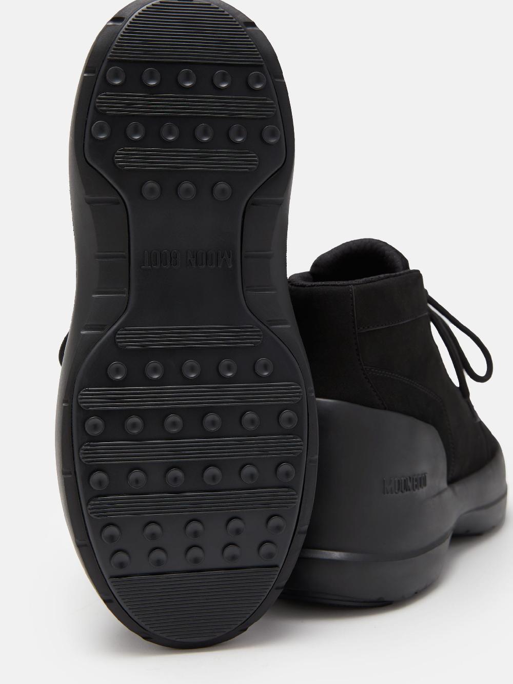 Moon Boot LUNA TREK MID NUBUCK NERO In Vendita