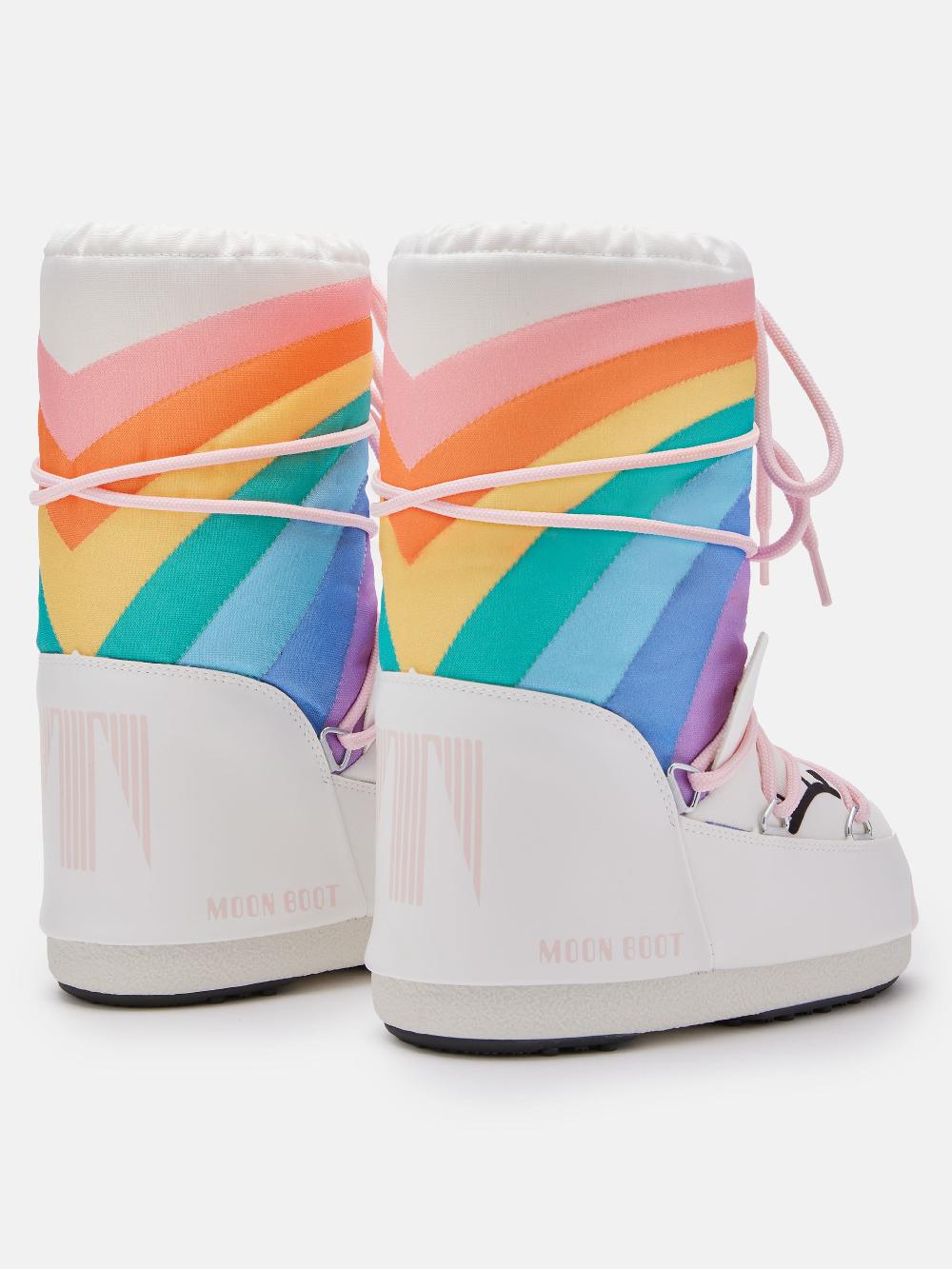 Moon Boot ICON JUNIOR UNICORN BIANCO Vendita Economica