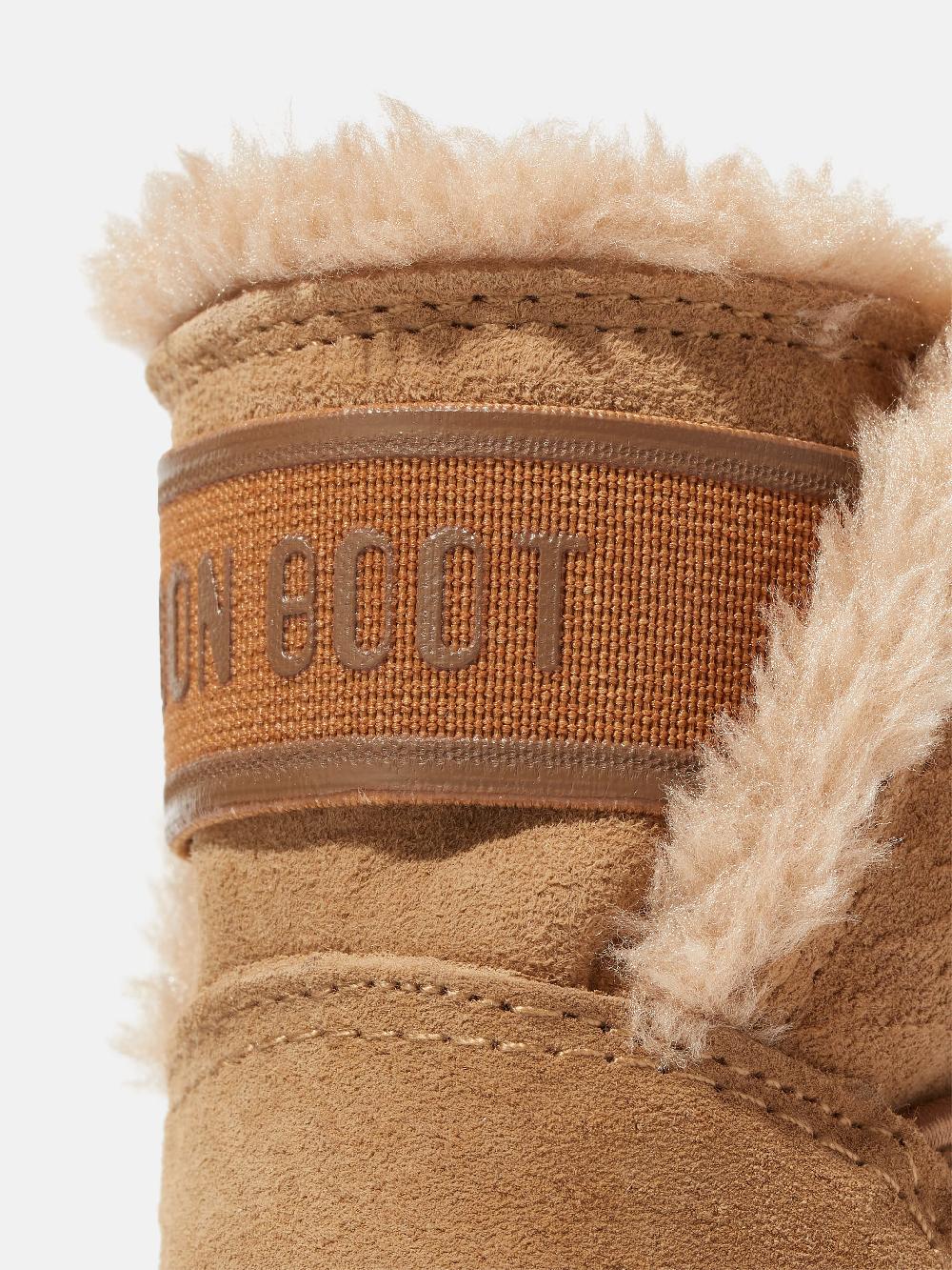 Moon Boot CRIB NOCCIOLA IN PELLE SCAMOSCIATA I Più Venduti