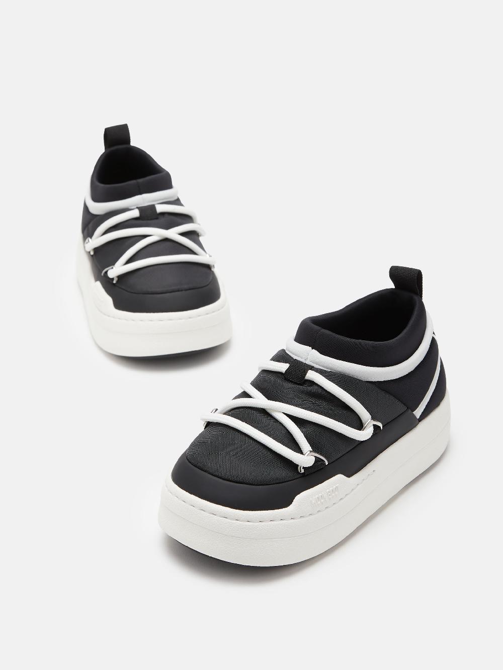 Moon Boot JUNIOR PARK SNEAKER ICON NERO Vendite Flash