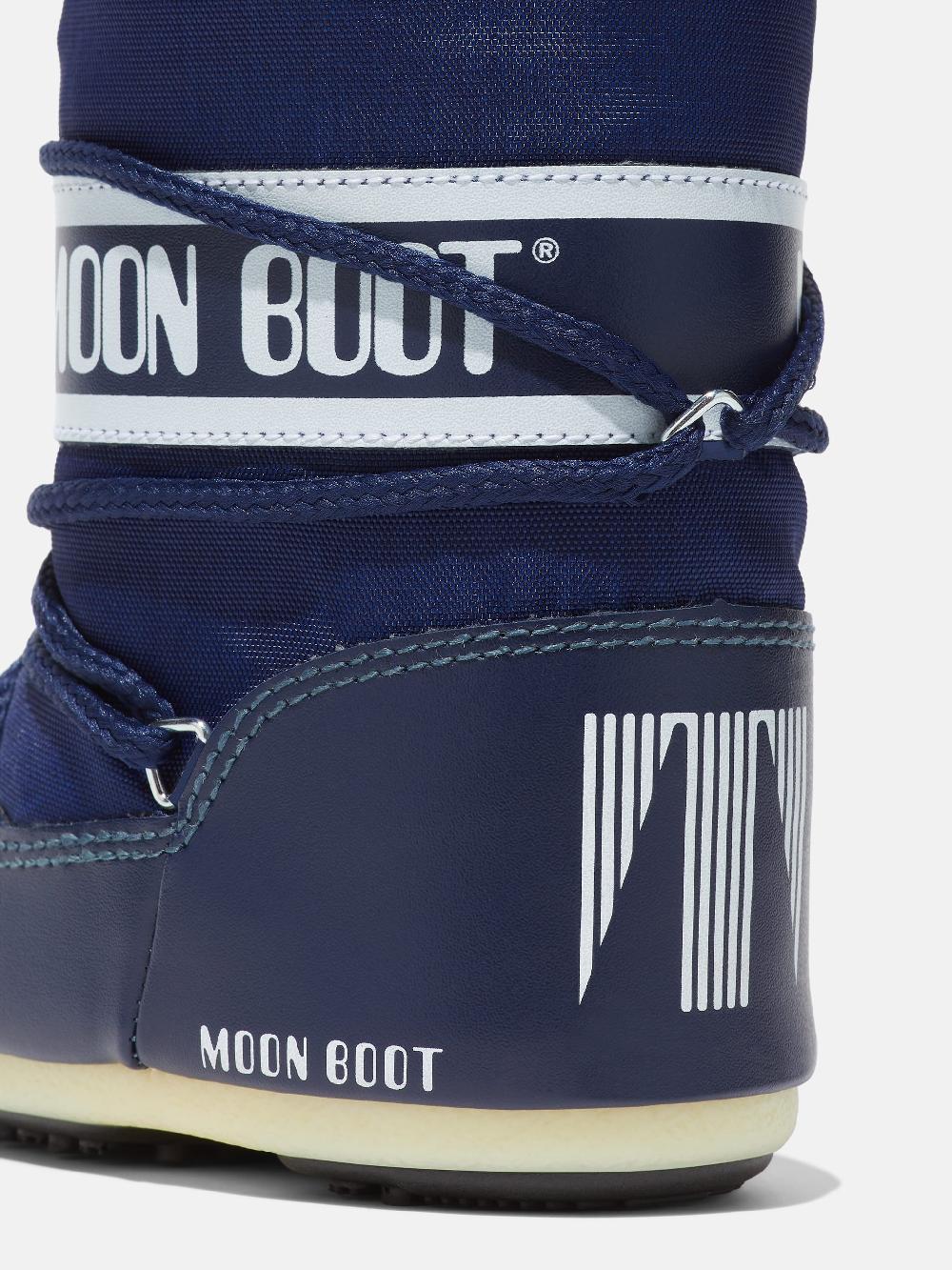Moon Boot ICON MINI BLU IN NYLON Italia