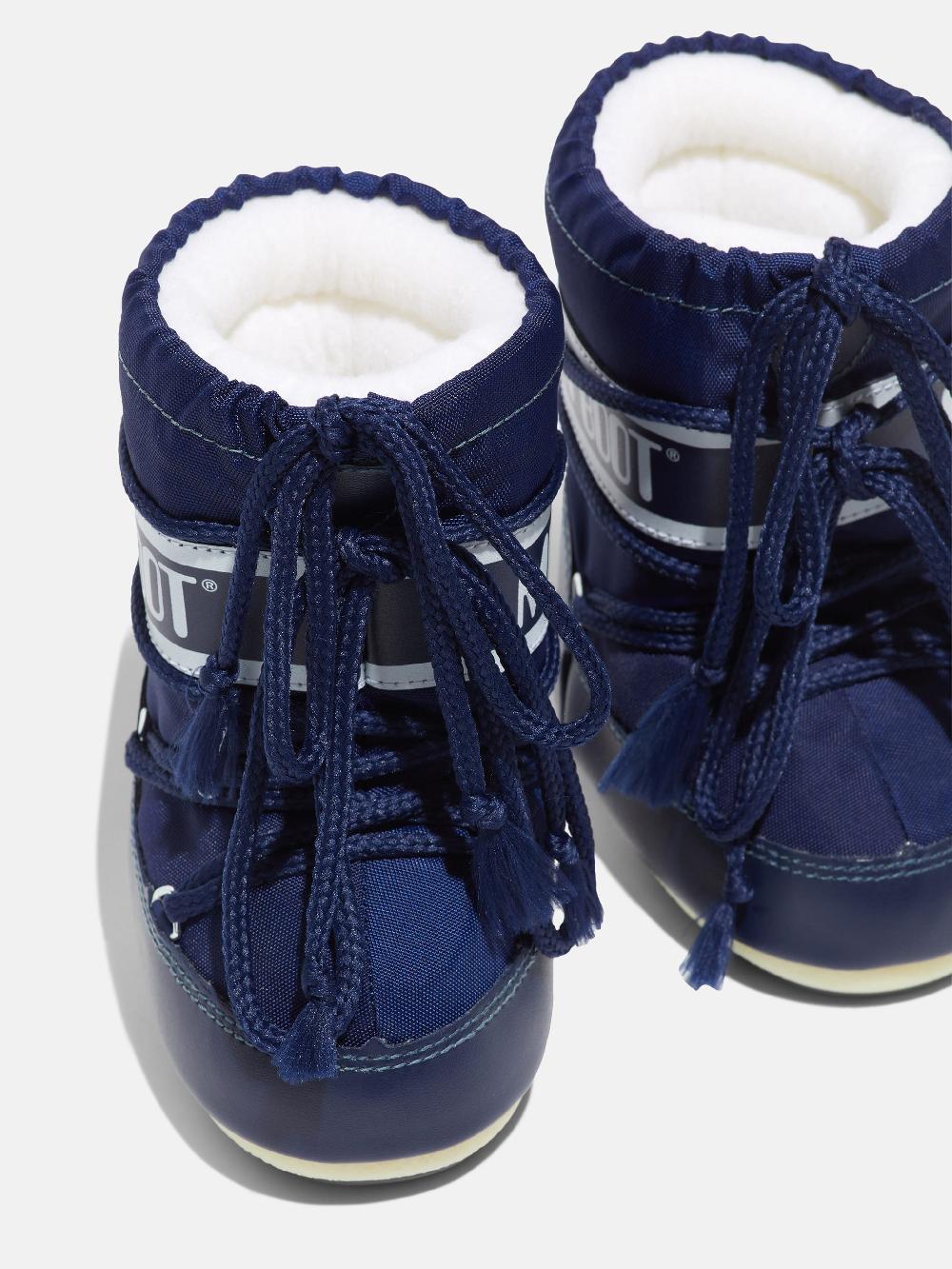 Moon Boot ICON MINI BLU IN NYLON Italia