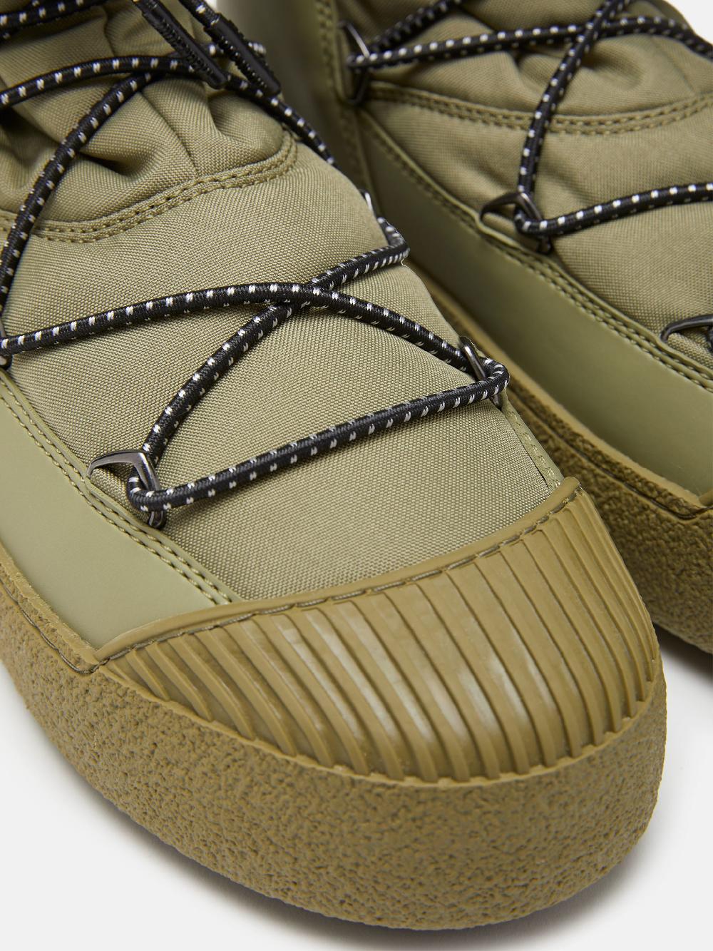 Moon Boot MTRACK POLAR NYLON KAKI In Linea
