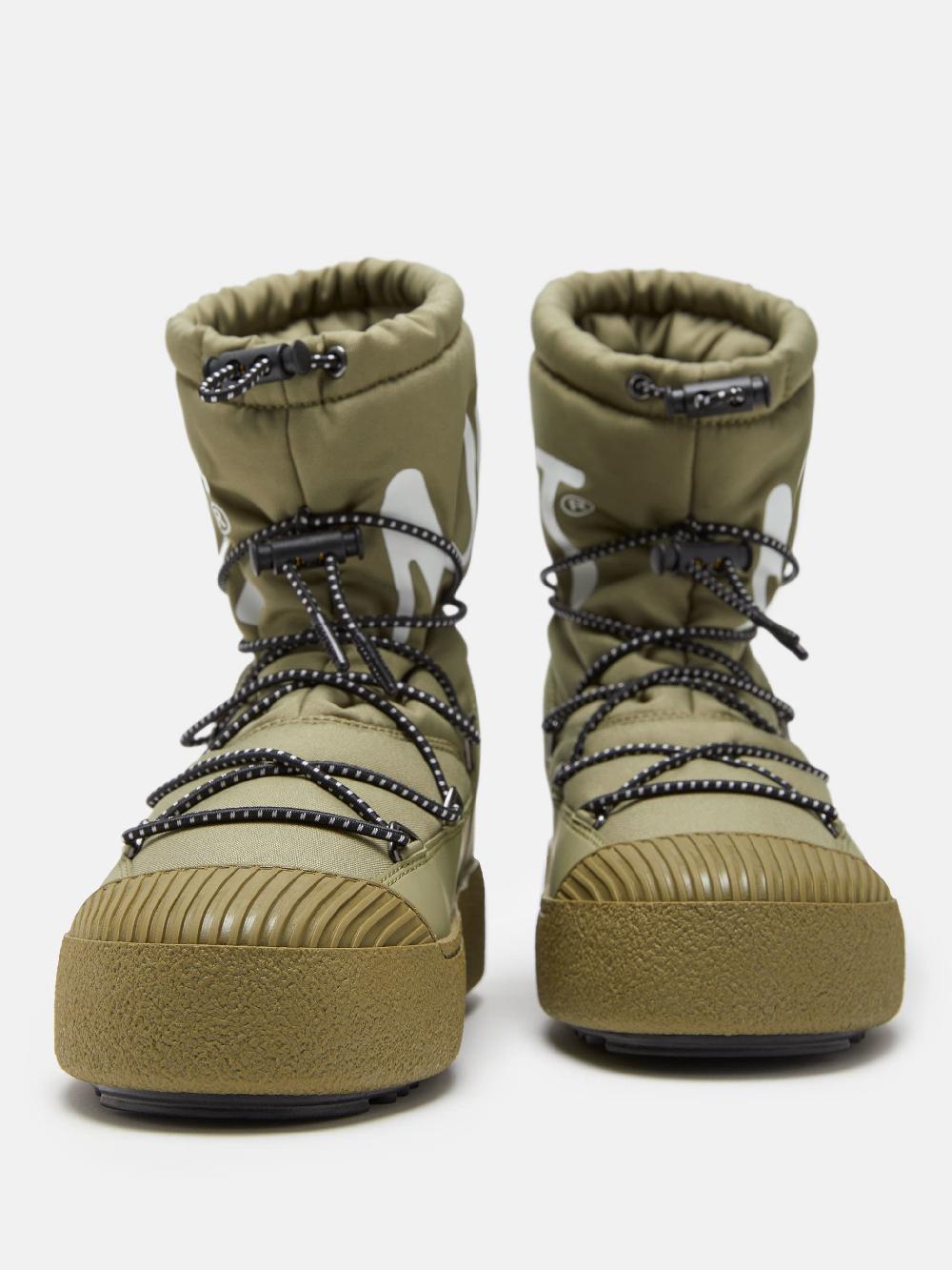 Moon Boot MTRACK POLAR NYLON KAKI In Linea