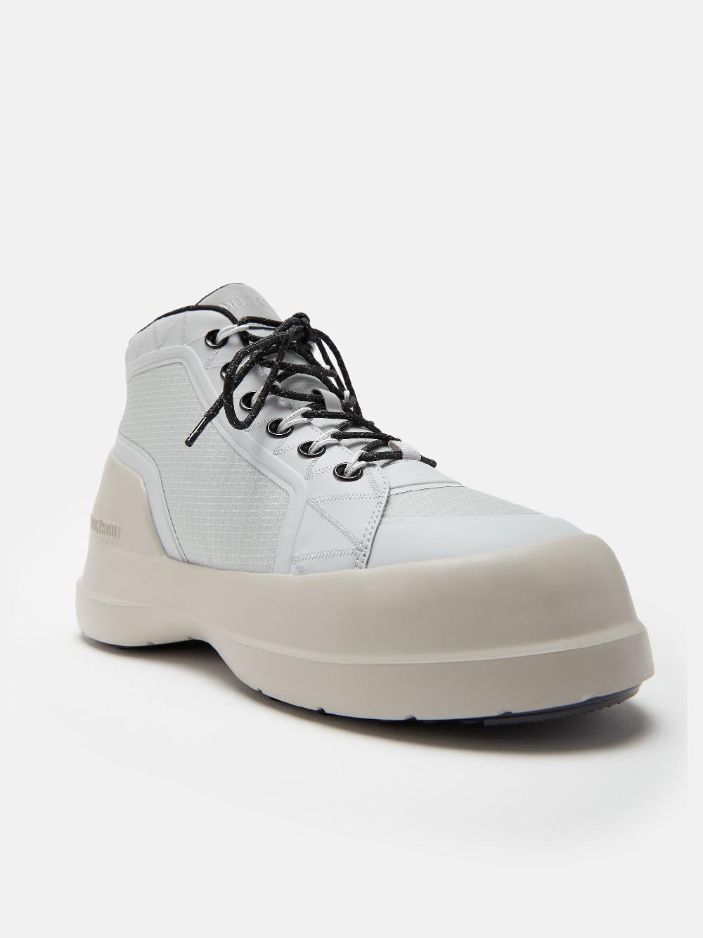 Moon Boot LUNA TREK MID NYLON GRIGIO Spedizione Gratuita