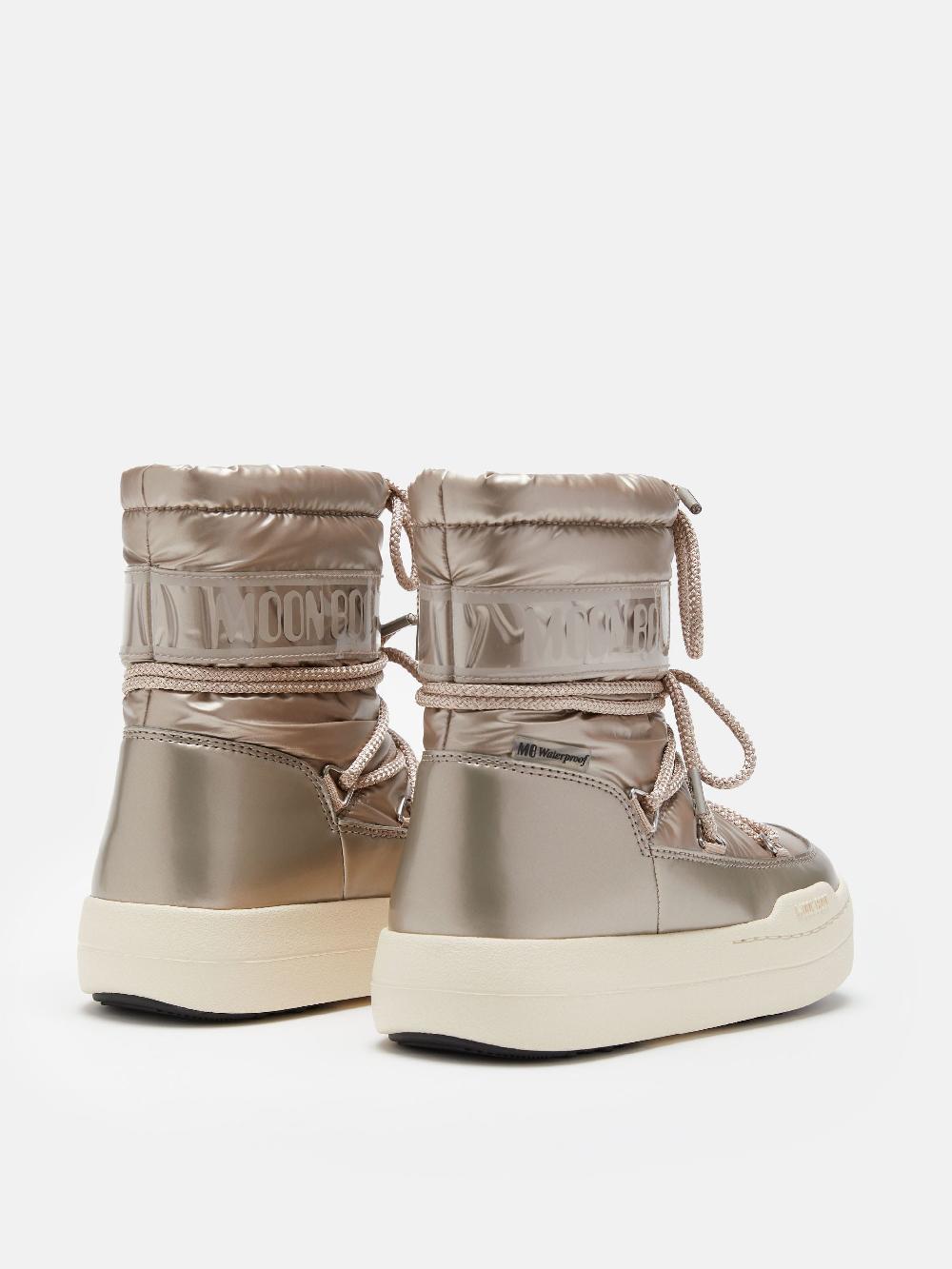 Moon Boot JUNIOR PARK BOOT COLOR ORO ROSA Negozi Online
