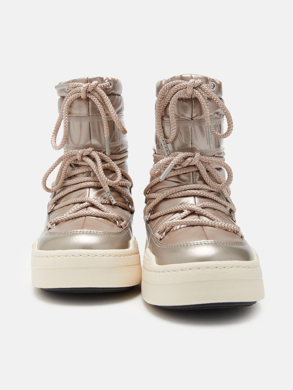 Moon Boot JUNIOR PARK BOOT COLOR ORO ROSA Negozi Online