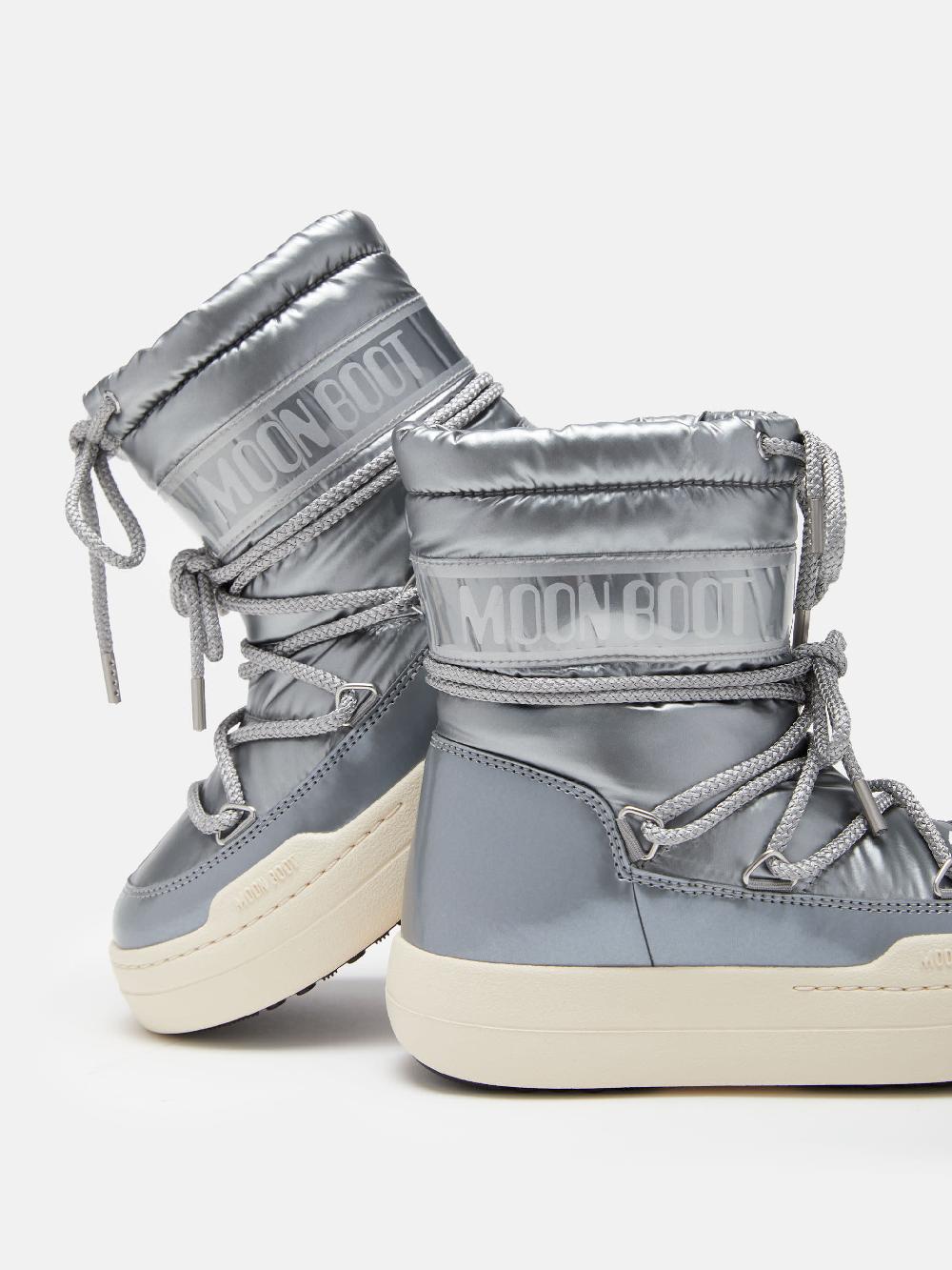 Moon Boot JUNIOR PARK BOOT COLOR ARGENTO Promozione Limitata