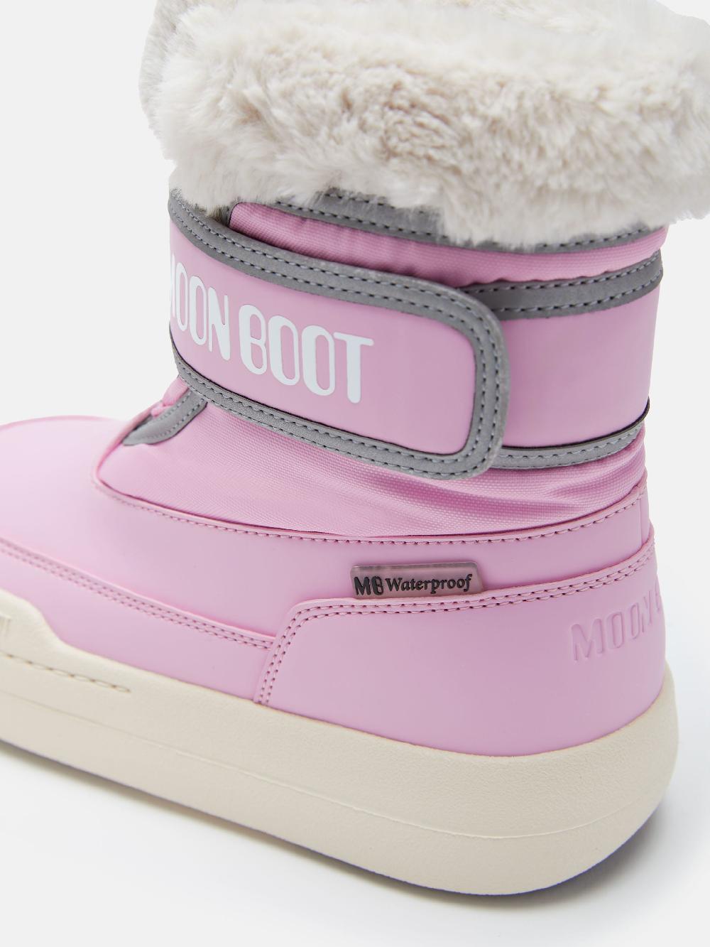 Moon Boot JUNIOR PARK ROSA CON CHIUSURA A STRAPPO Novità