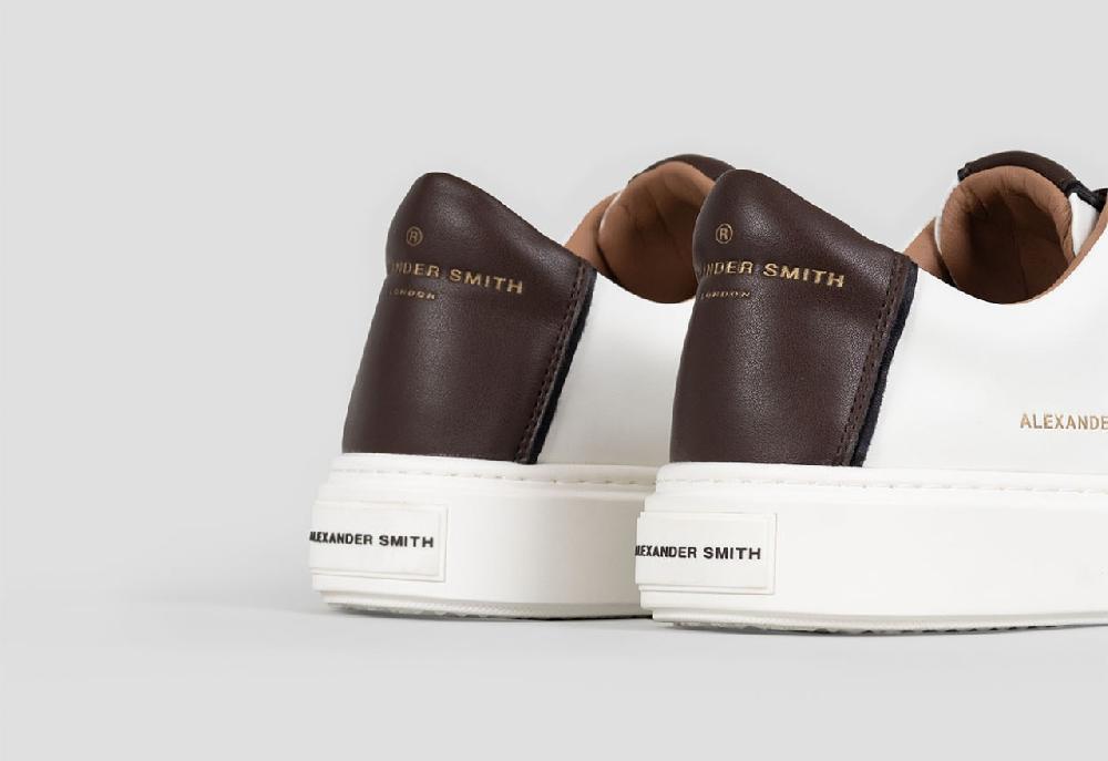 Alexander Smith LONDON MAN WHITE DARK BROWN Novità